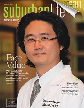 Suburban Life magazine cover featuring Dr. John J.W. Lee — January 2012