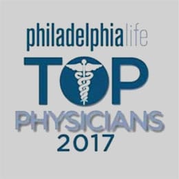 Philadelphia Top Physicians 2017 award